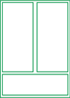 Window or Door 2 sash -1