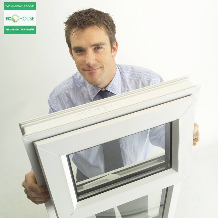 PVC windows well protected dust components plastic guarantees integrity leaf wooden sashes