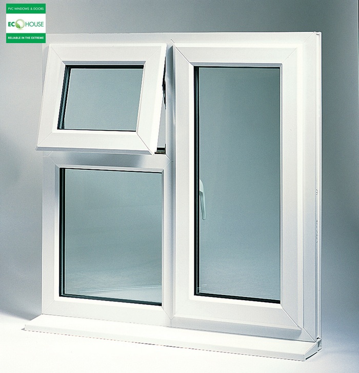 PVC wood aluminium materials window frames UK energy saving top class