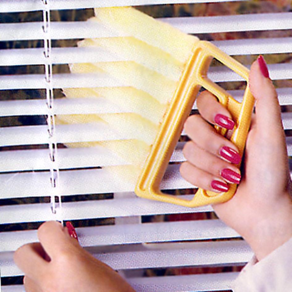 Vertical blinds can be washed. Their fins are removed, rolled into a coil and immersed in warm water with detergent. Leave them until all the dirt is dissolved, and then rinse in clean water and dry.Horizontal blinds are cleaned with a special brush that will get rid of dust in areas with difficult access. 