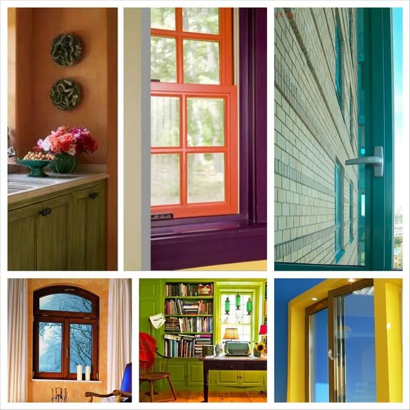 When you start thinking to install non-white PVC window to liven up the interior, take into consideration some simple rules to achieve the fantastic effect.