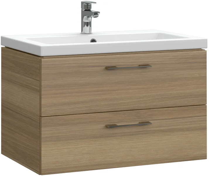 Bathroom cabinet 2 drawers without sink W-610 H-610 D-370