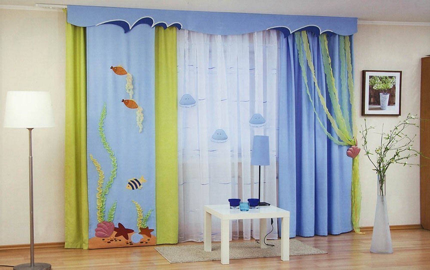 Unusual types of window curtains