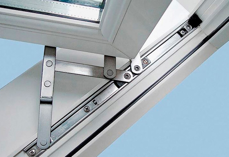 Design features of PVC window fittings