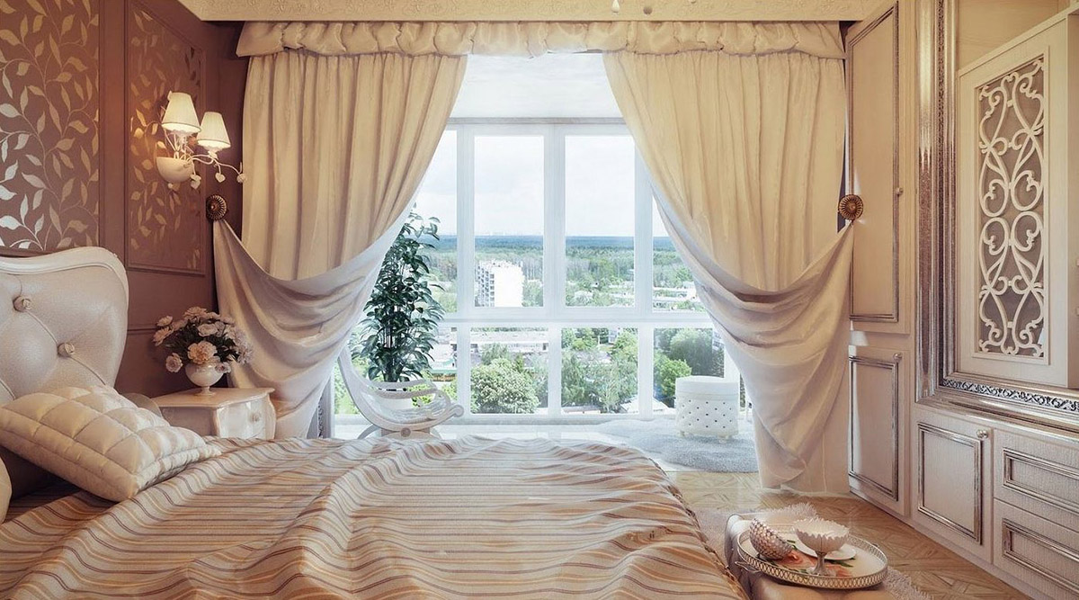 Curtains in the bedroom: what to pay attention to