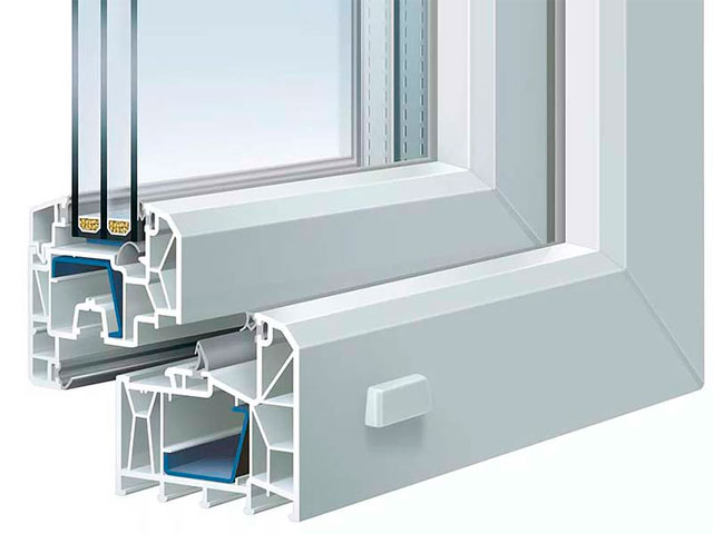 PVC window profile: what's inside