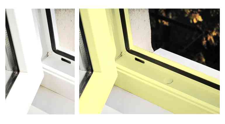 Why poor quality windows turn yellow over time