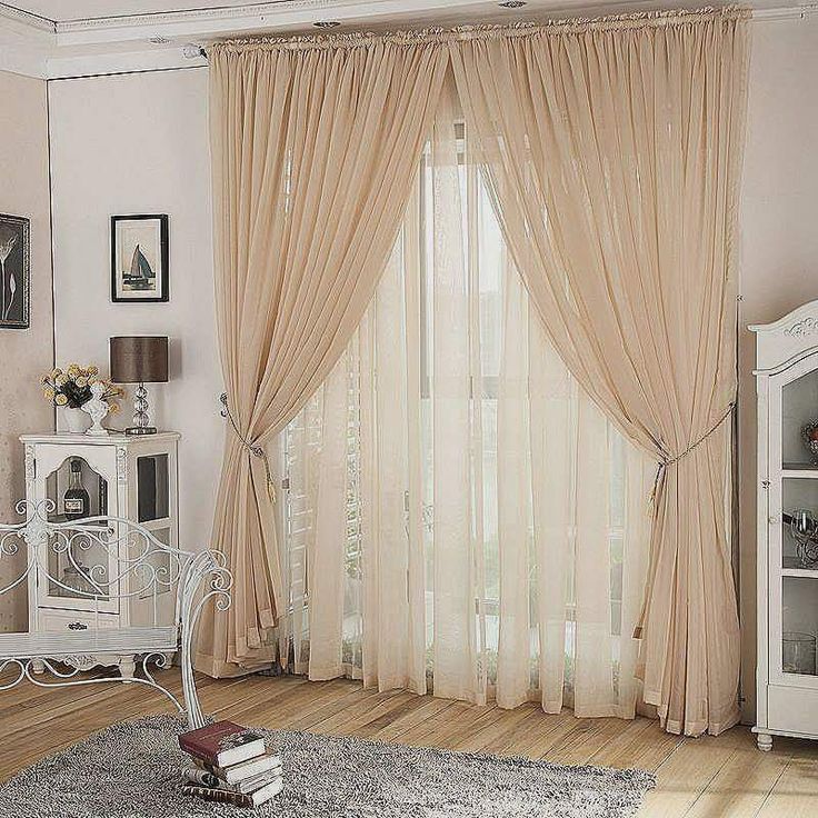 Relevance of tulle for modern window decor