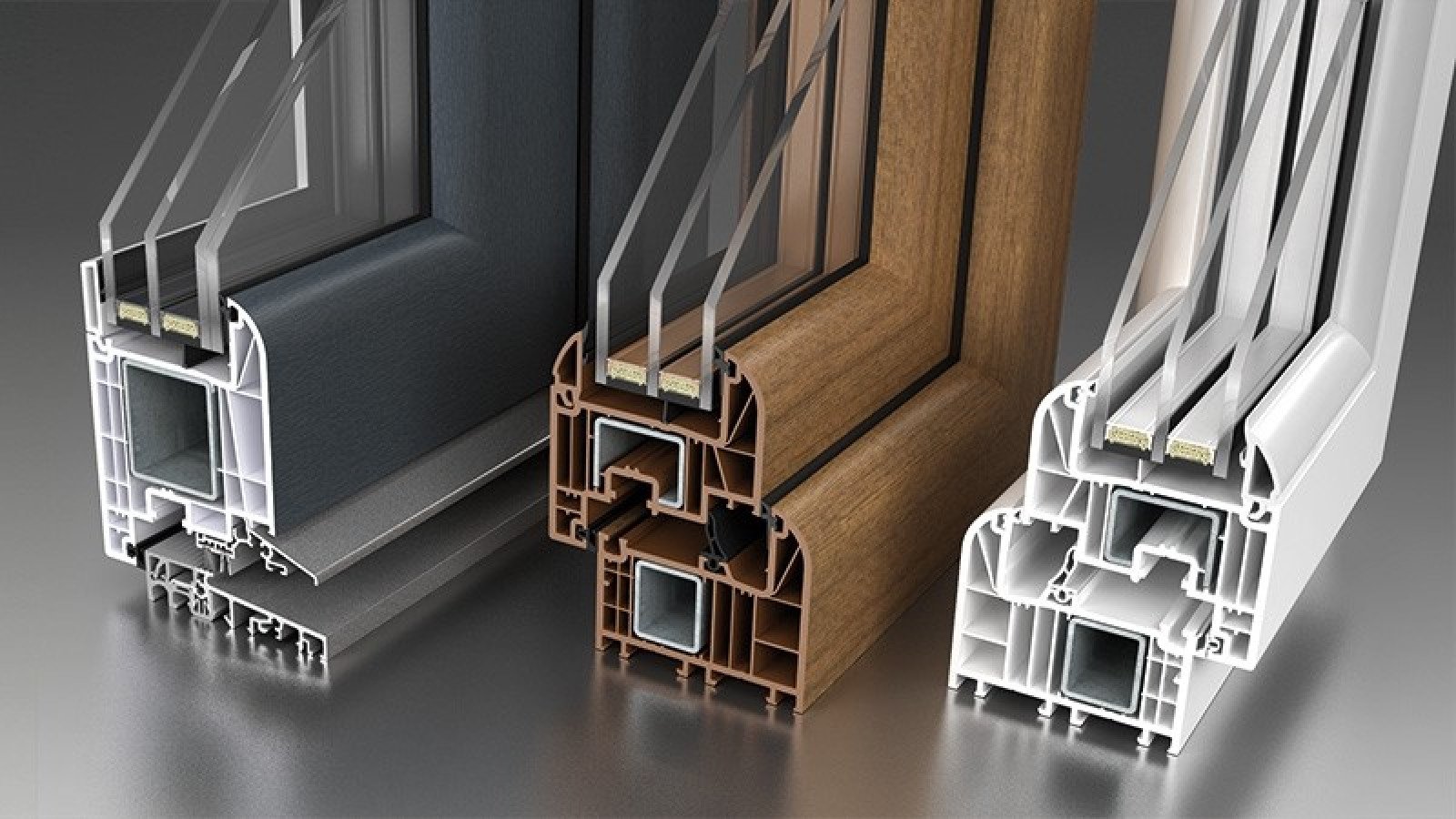 Structure and design of window profile