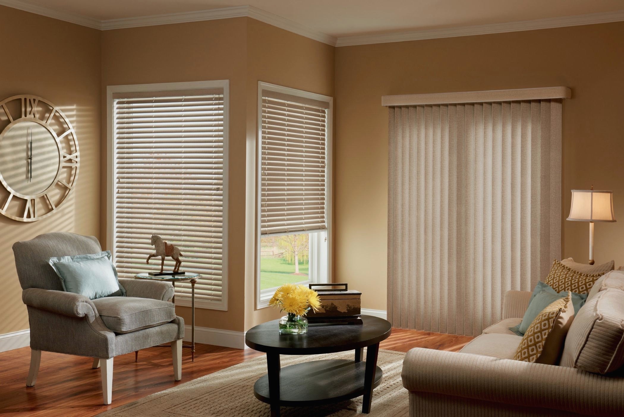 Fashionable decor in harmony with PVC windows