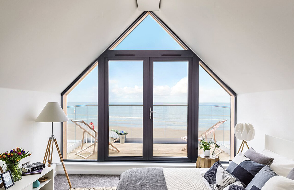 What shape can be given to PVC windows