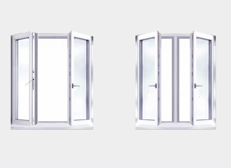 Features of PVC structures with movable mullion
