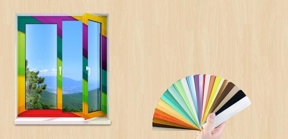Colored PVC windows production: from raw materials to finished product