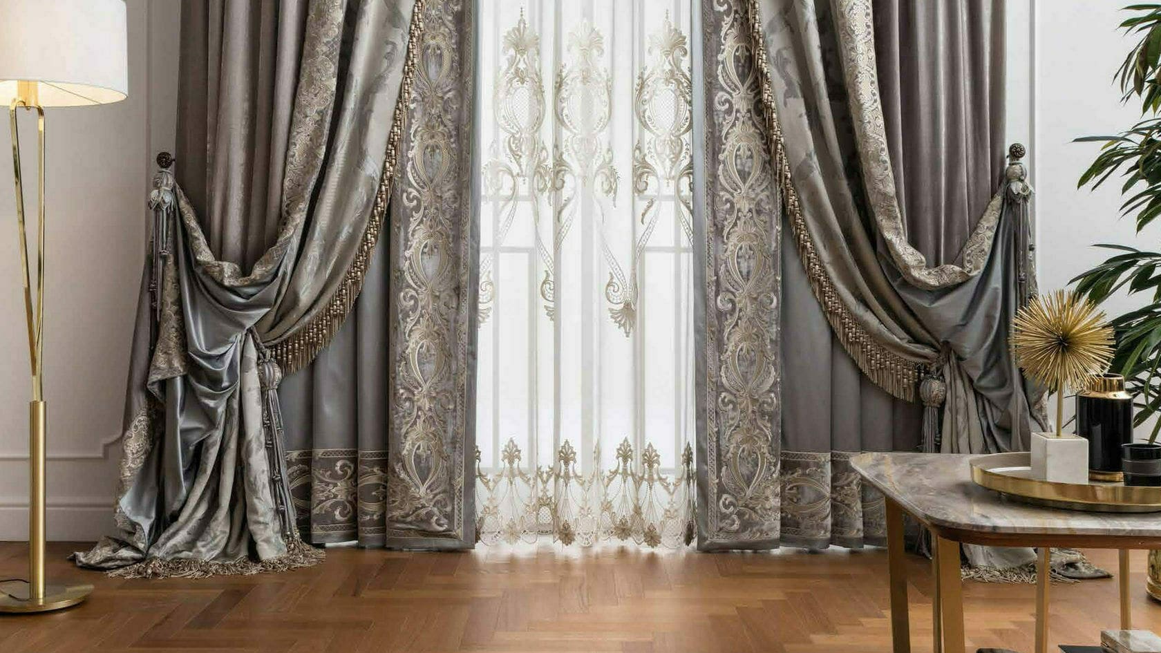 Royal Touch: Curtains for a Baroque Style Interior