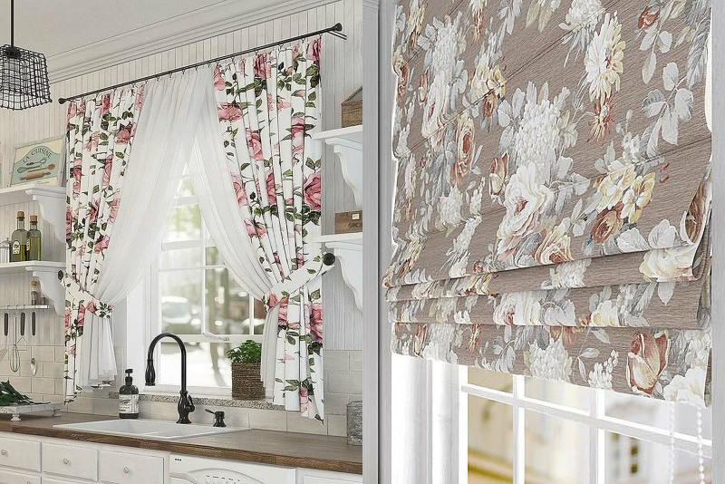 Lavender Mood: Curtains for Provence Style Interior