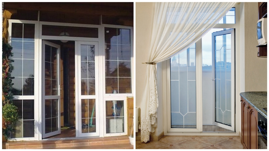Types of PVC Balcony Doors: Double-sash