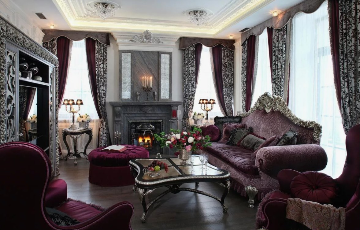 Великолепие барокко: текстиль для окон как гимн роскоши