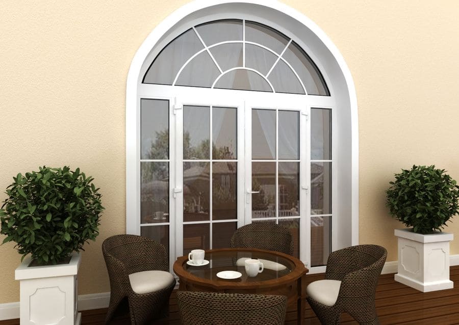 Arched PVC Windows: Elegance in Every Line