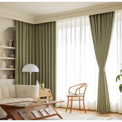 Curtains as connecting element: harmony of window decor and interior