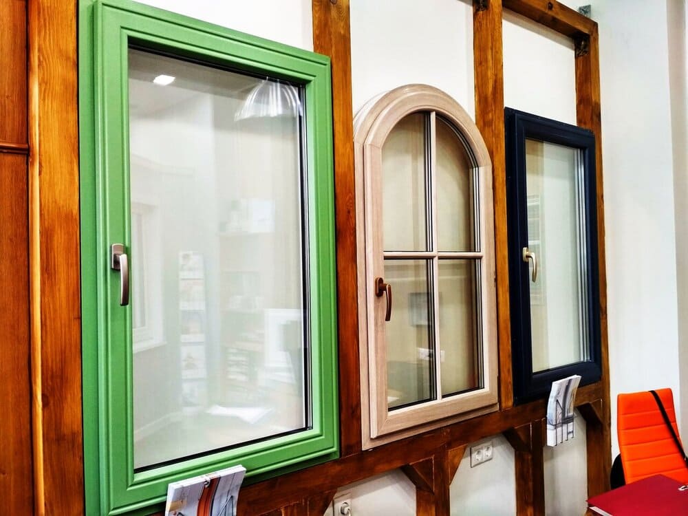 Coloured plastic windows: where palette comes to life