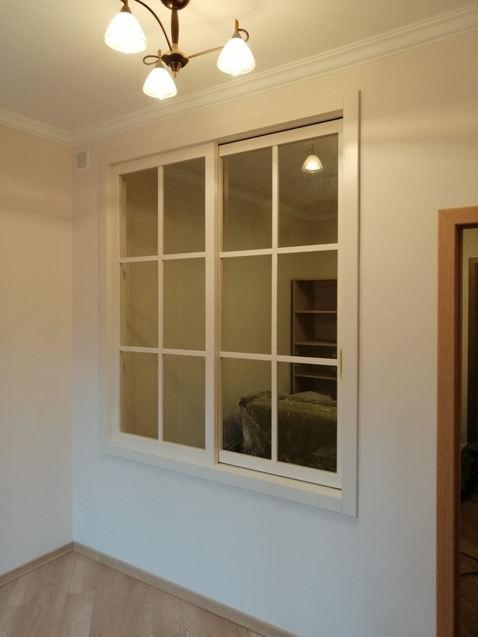 Interior plastic windows: light, style and new possibilities