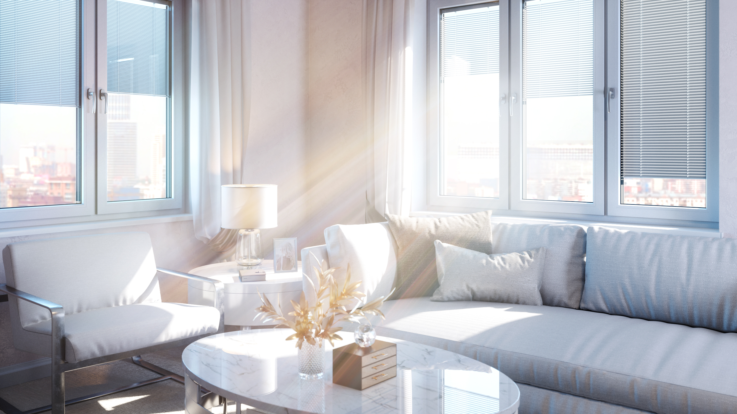 PVC Windows for Living Room: Balancing Light, Style and Comfort