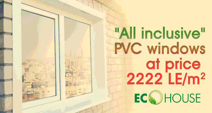March offer: "Eco House windows at the best price! "