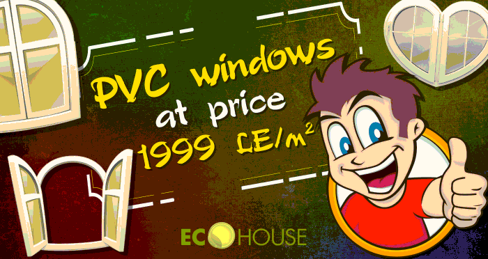 March offer: "Eco House windows at the Best price!"
